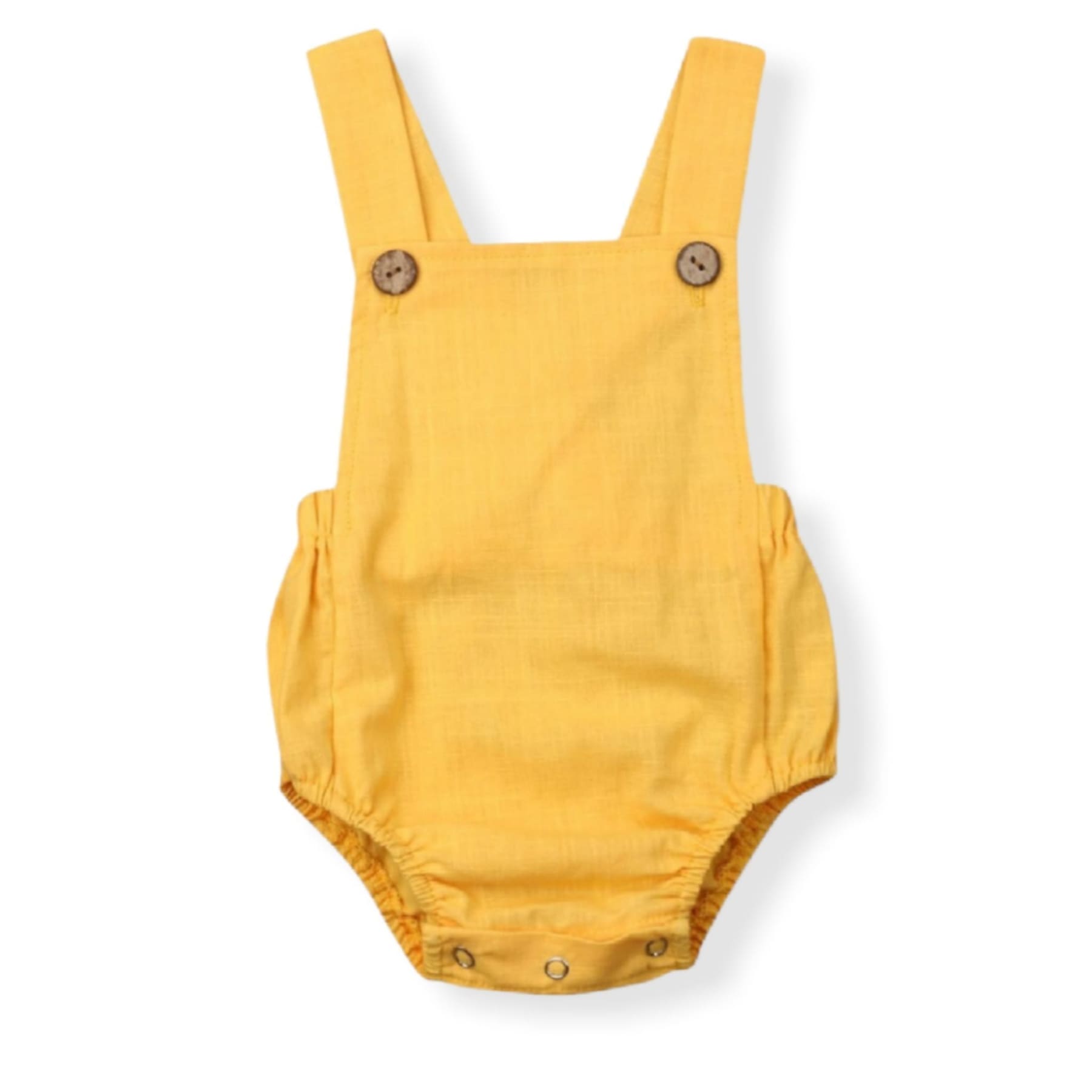 Freedom Baby Romper | Hunny Bubba Kids - Yellow / 0-3 months