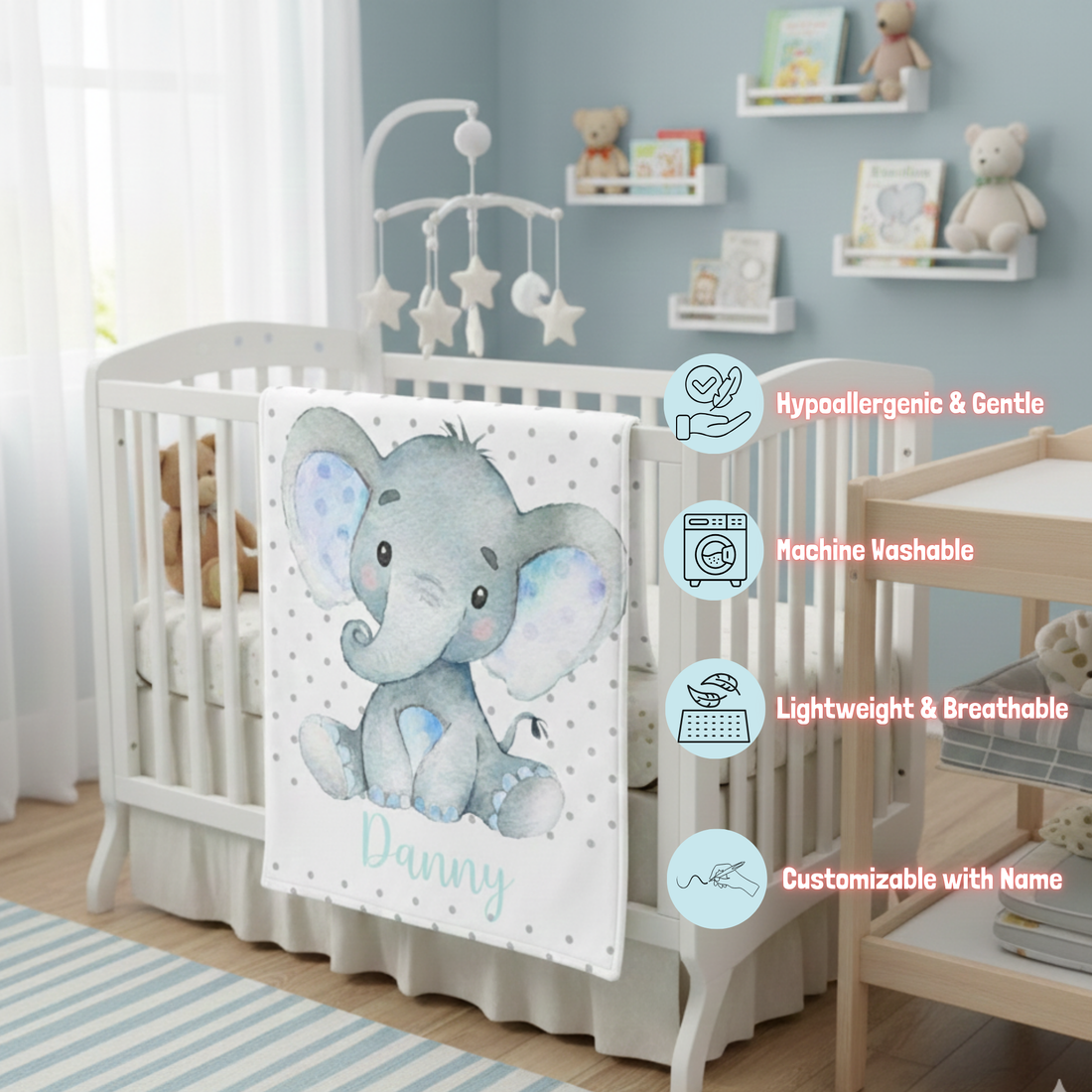 How To Choose The Best Personalized Baby Blanket: Material, Comfort and Keepsake Value