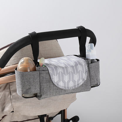 Baby Stroller Organizer Bag & Cup Holder