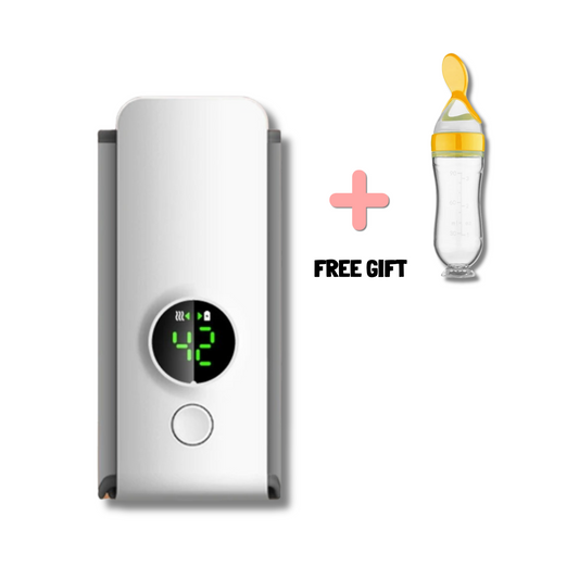 bubba portable baby bottle warmer with free gift on a white background.