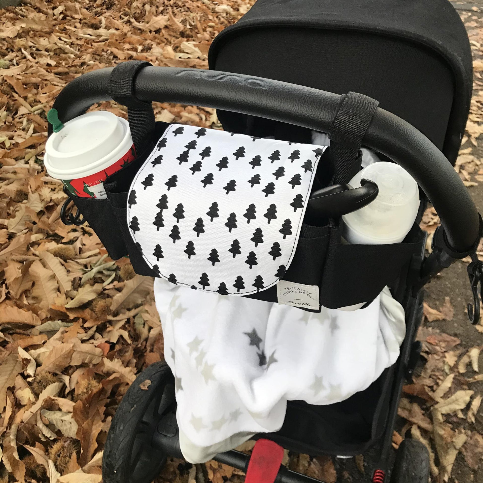 Baby Stroller Organizer Bag & Cup Holder - Hunny Bubba Kids