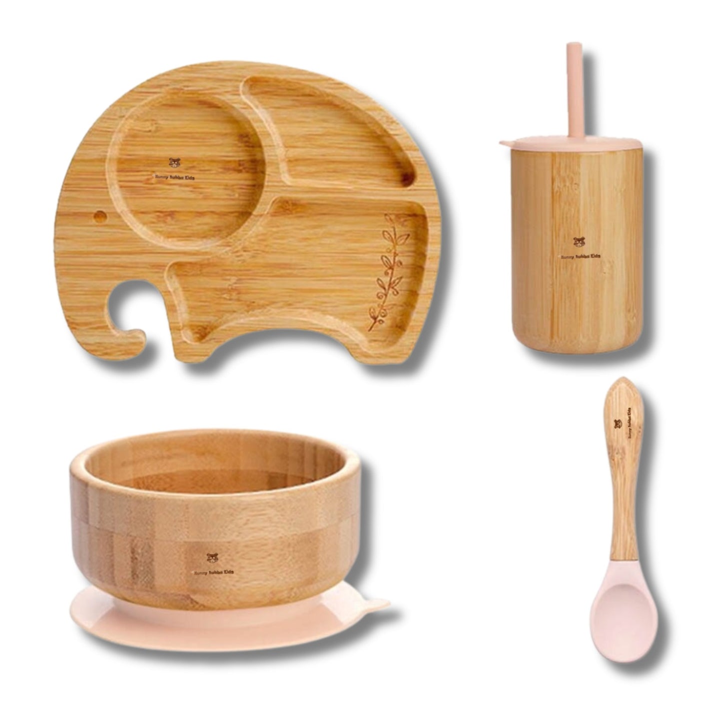 Bubba Bamboo Baby Tableware Set™ - Hunny Bubba Kids