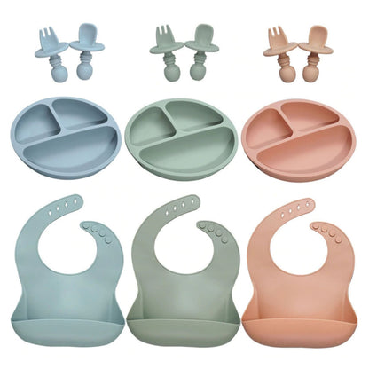 Bubba Starter Silicone Baby Table Dining Set - Hunny Bubba Kids