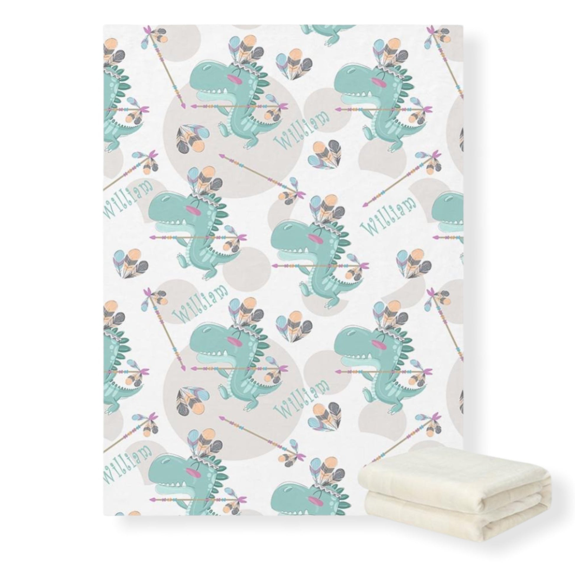 Dinosaur Friends Blankets | Hunny Bubba Kids - Hunny Bubba Kids