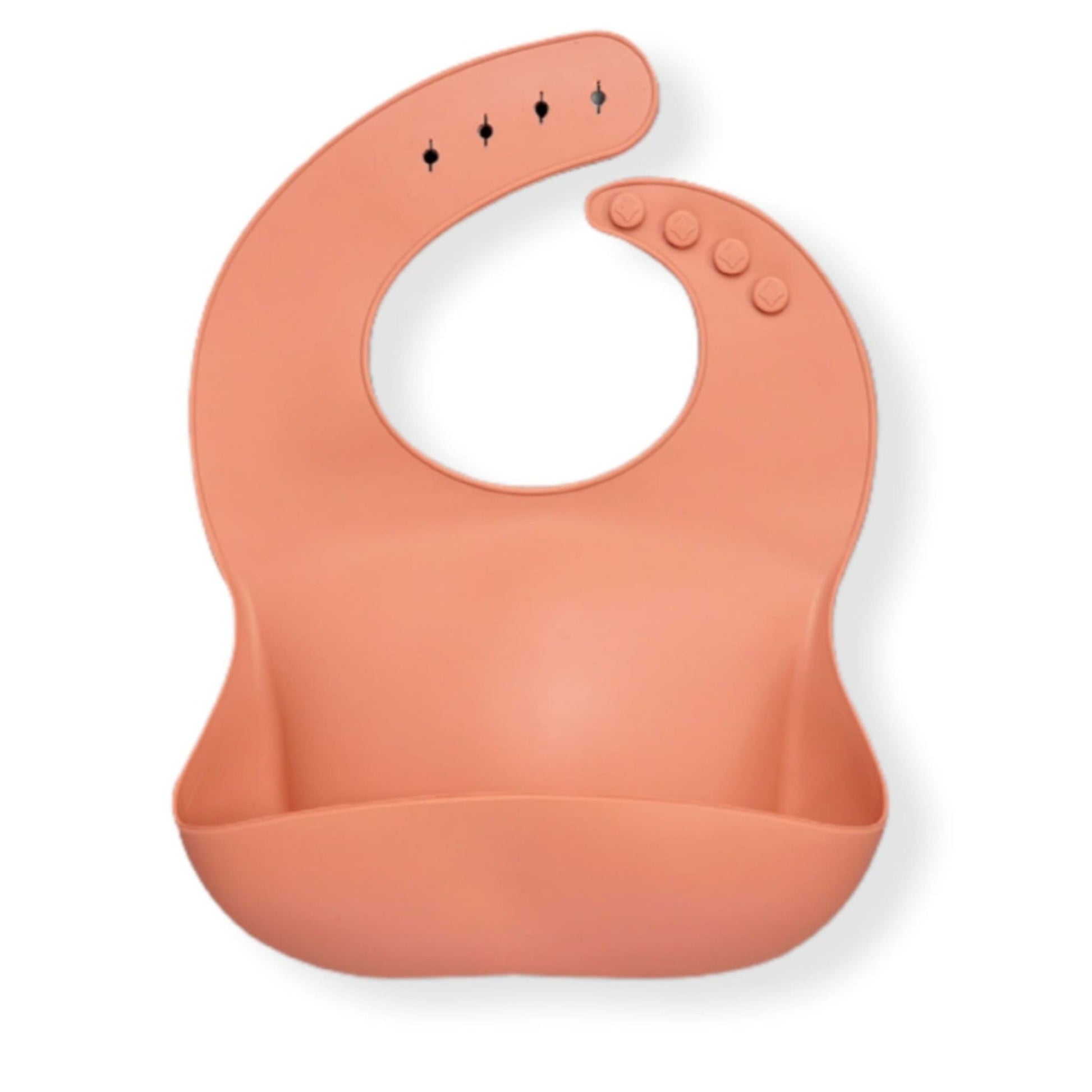 Silicone Baby Bibs with solid colour | Hunny Bubba Kids - Hunny Bubba Kids