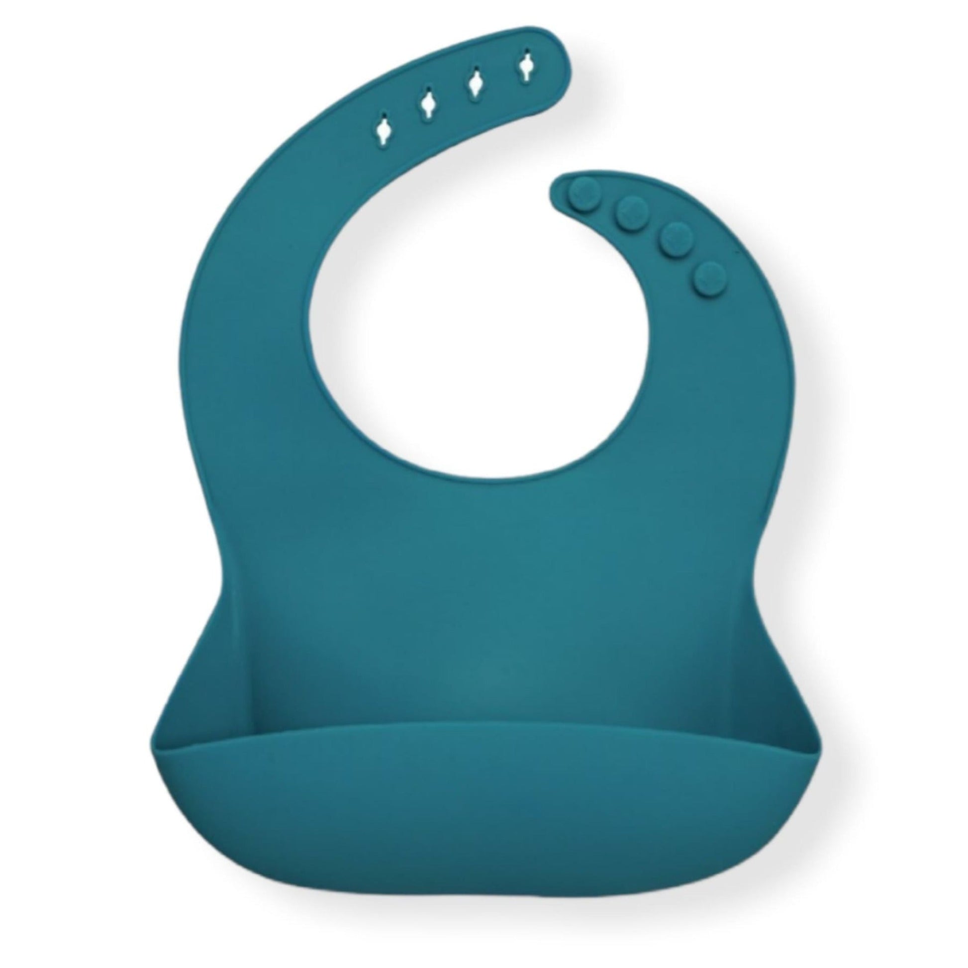 Silicone Baby Bibs with solid colour | Hunny Bubba Kids - Hunny Bubba Kids