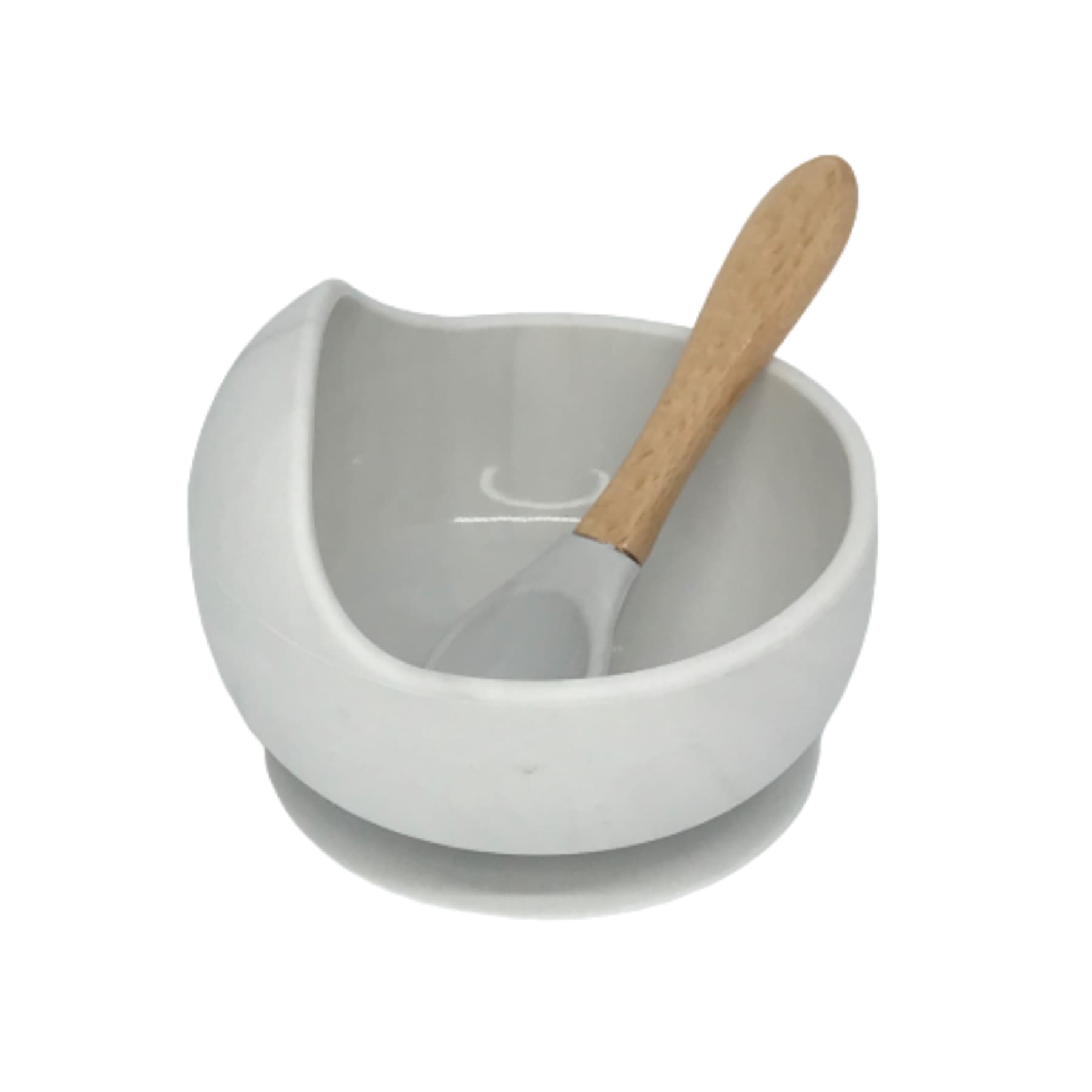 Silicone Suction Baby Bowl and Spoon - Hunny Bubba Kids