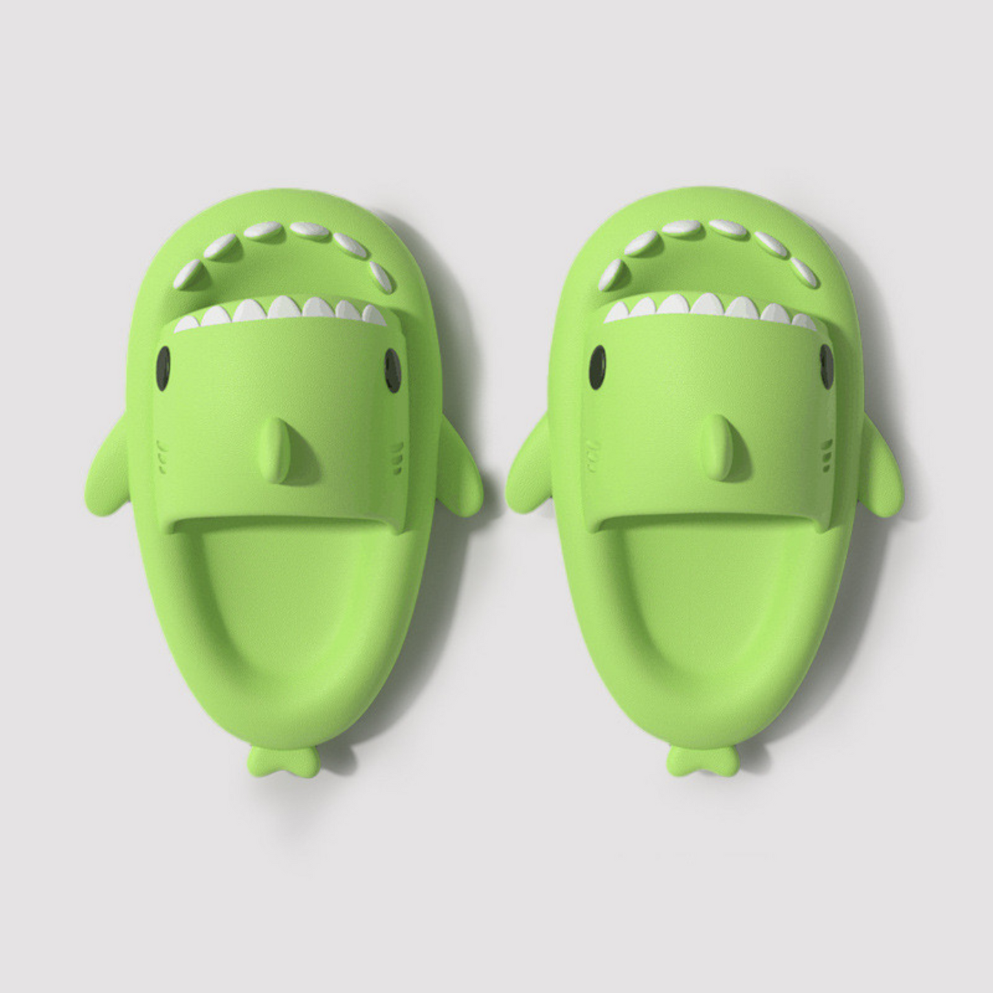 Green mint  shark slides for adults | Hunny Bubba Kids