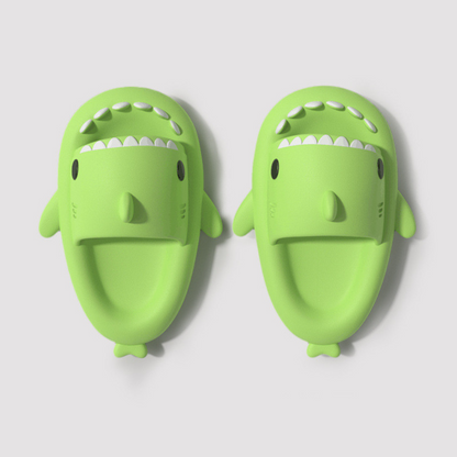 Green mint  shark slides for adults | Hunny Bubba Kids