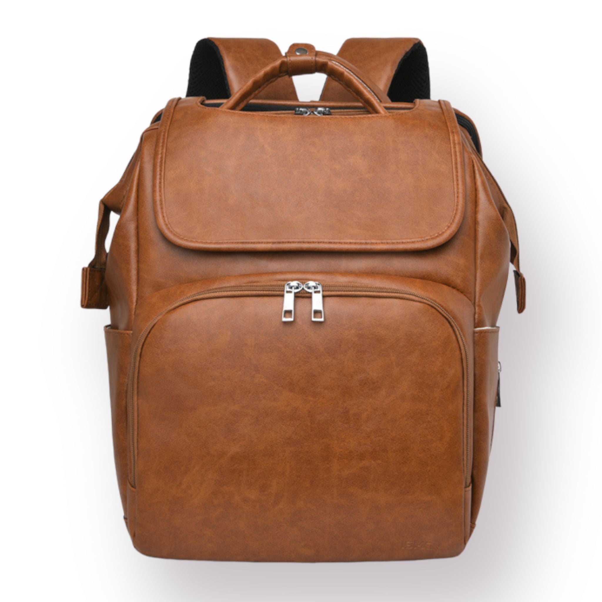 Diaper backpack outlet leather