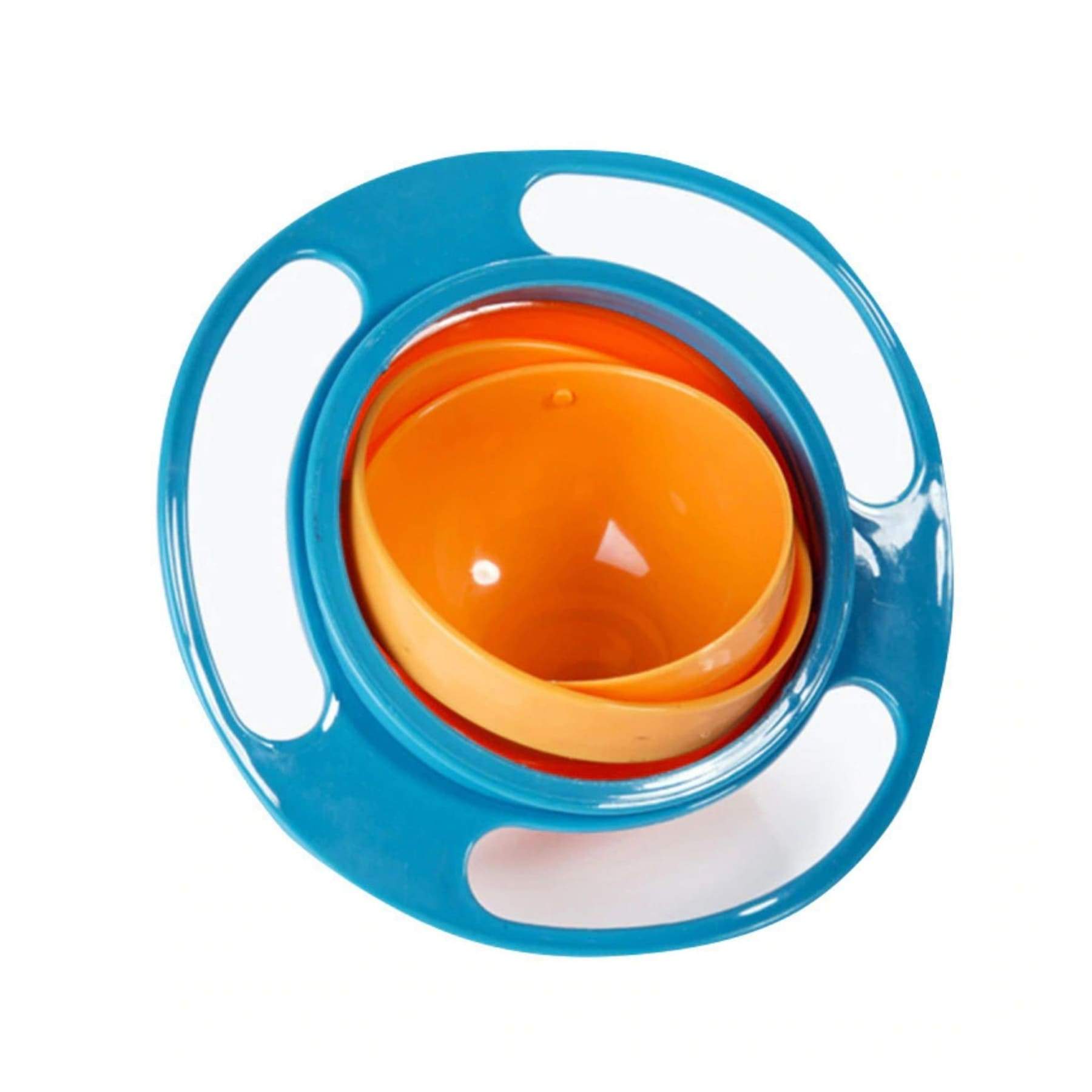 Anti-spill Gyro Bowl for Babies | Hunny Bubba Kids - Blue 
